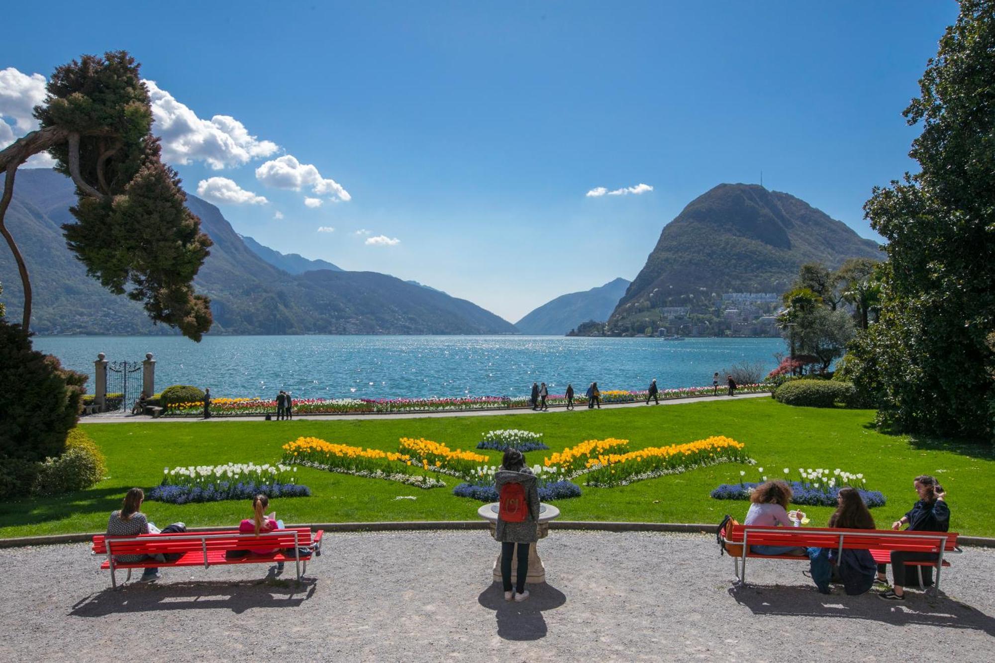 Novos Central Apartments Lugano Eksteriør bilde