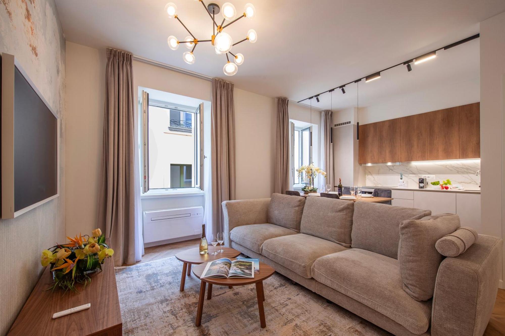 Novos Central Apartments Lugano Eksteriør bilde